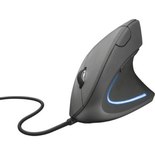 MOUSE ΕΝΣΥΡΜΑΤΟ TRUST VERTO ERGONOMIC ((22885) BLACK